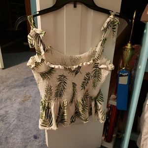 Ty straps tank top